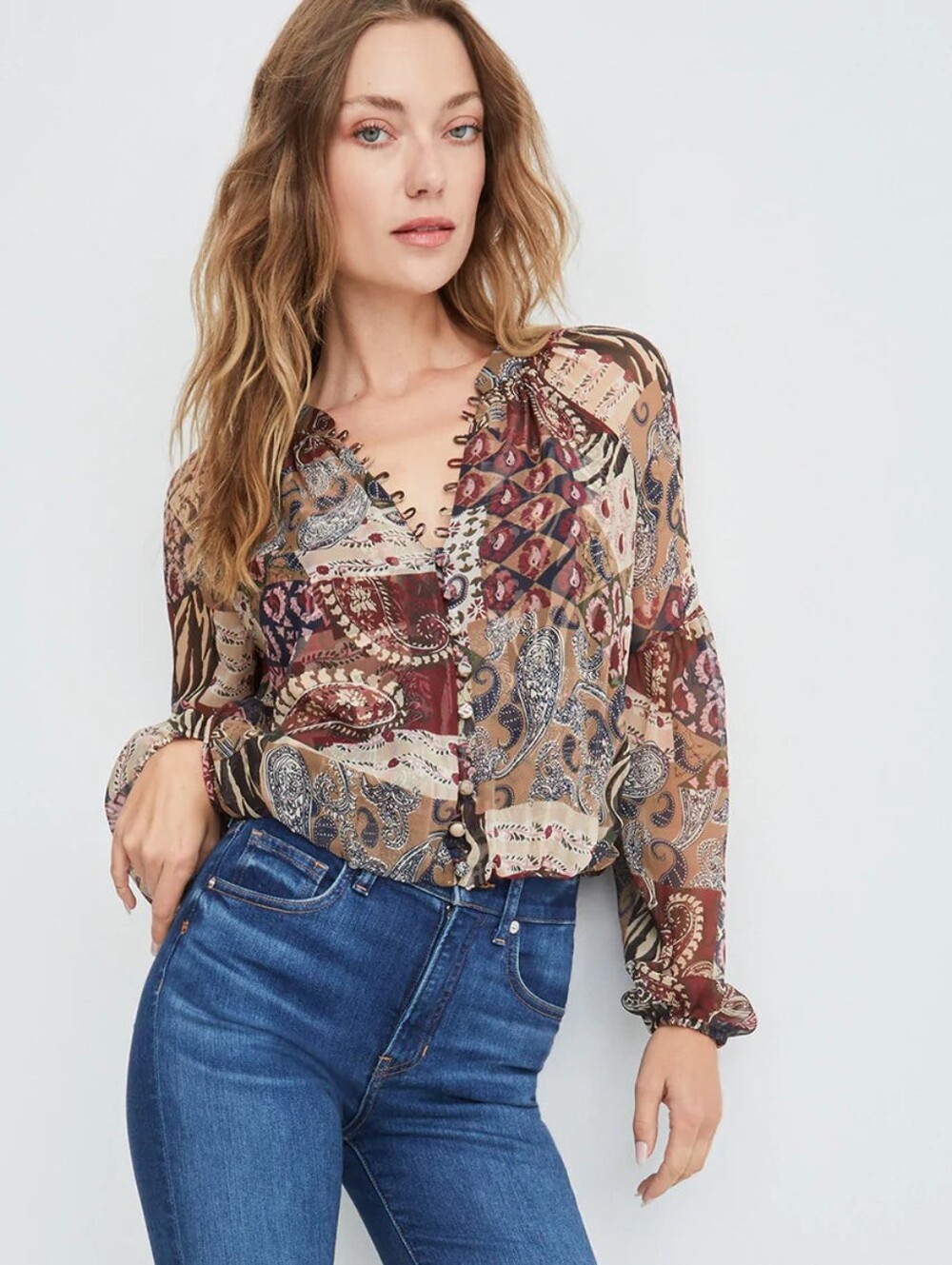 The Jayce Blouse from Veronica Beard